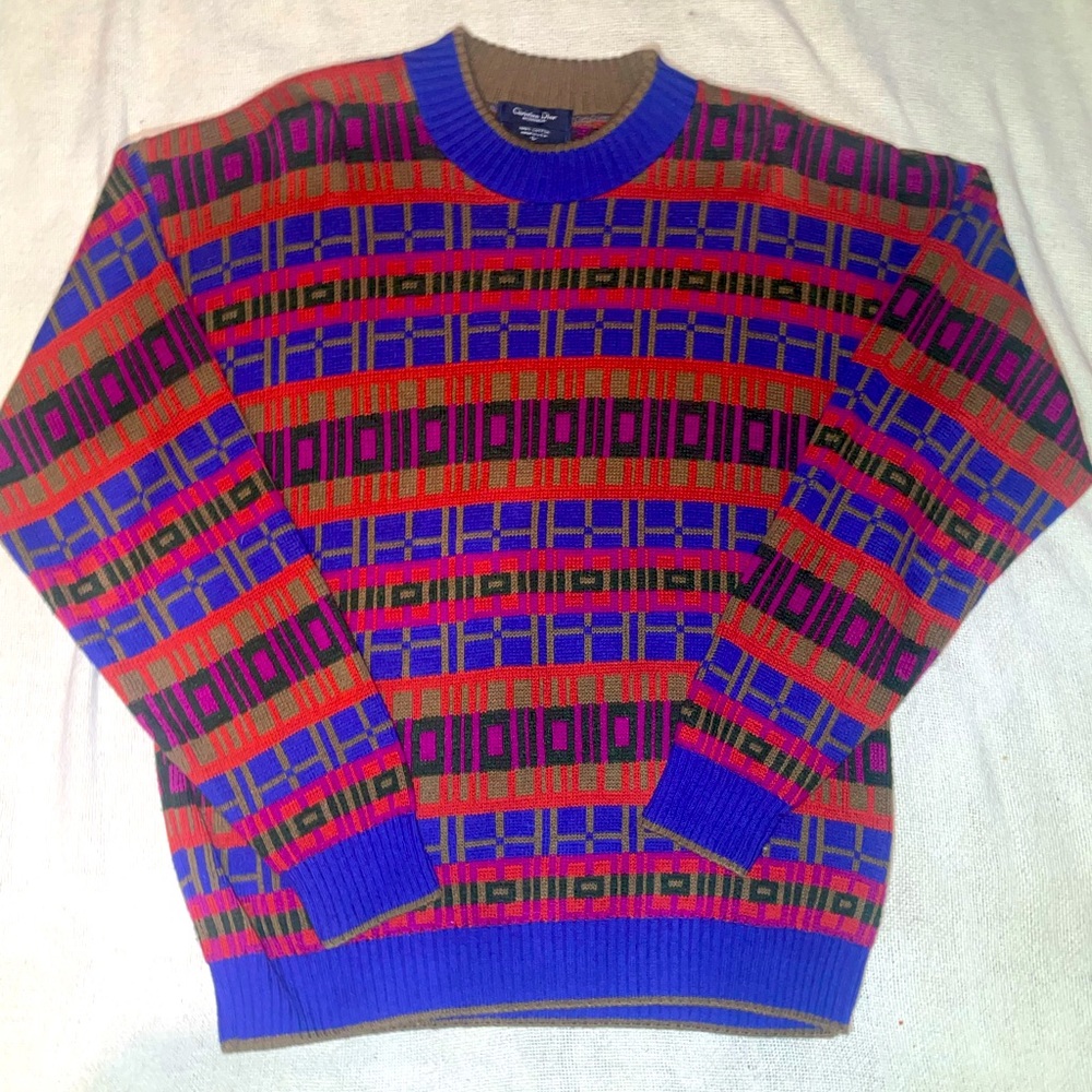christian dior vintage sweater